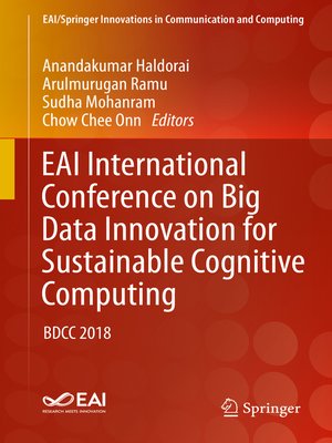 cover image of EAI International Conference on Big Data Innovation for Sustainable Cognitive Computing